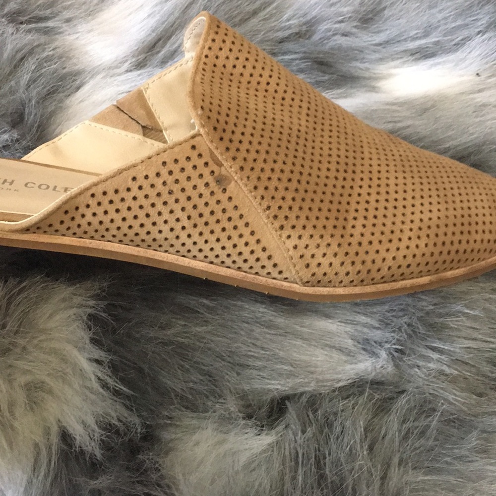 Kenneth Cole NY Beige Backless Mules - Picture 4 of 4